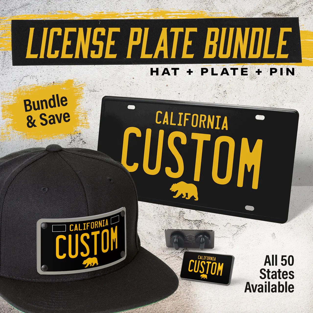 License Plates Category Banner